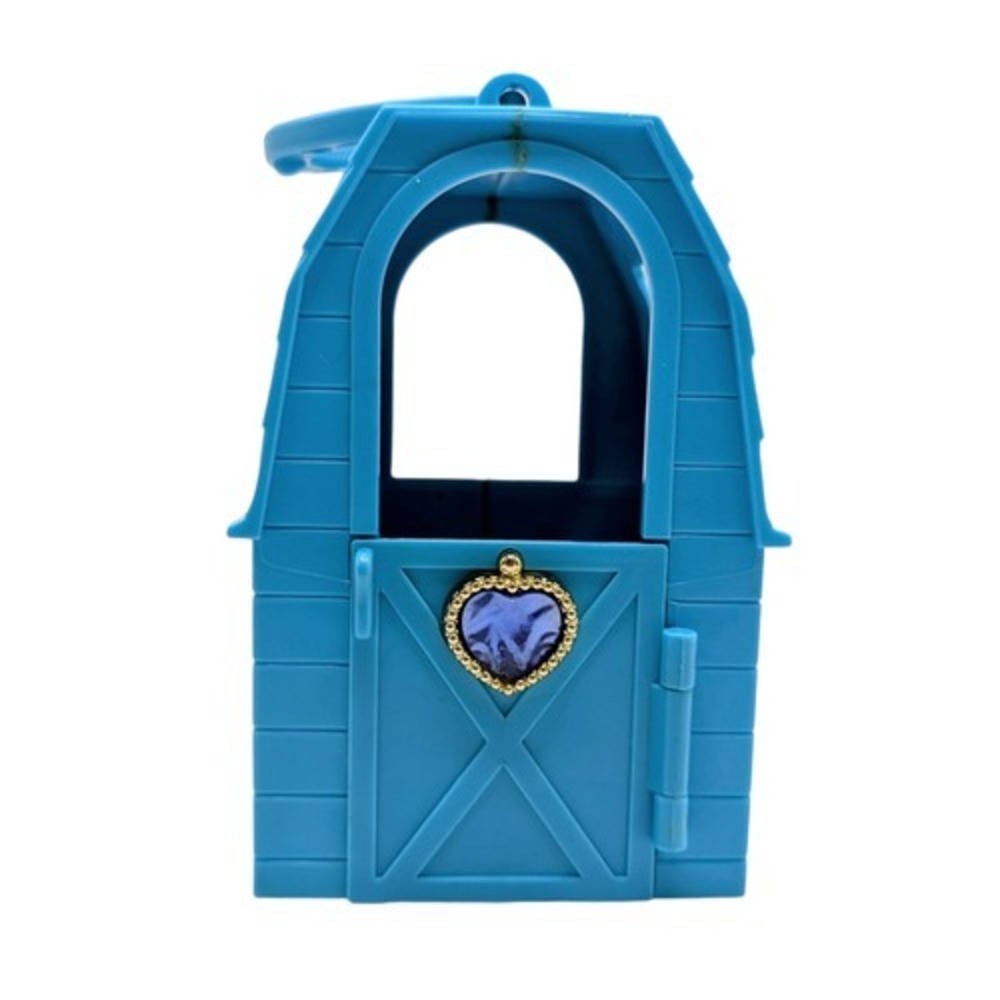 Vintage Tara Toy Blue Plastic Pony Barn
